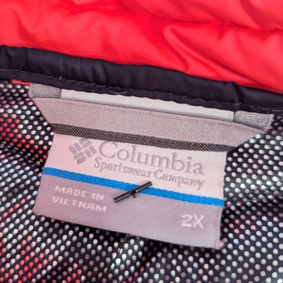 Columbia Women's Lightweight Coral Packable Puffer Jacket 2XL - Picture 13 of 14